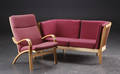 To-pers. sofa med tilhørende lænestol. Stouby 2
