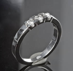 Brillantring ca. 0.32 ct. 
