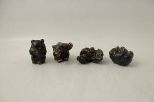 Figuriner, 4 st. björnar