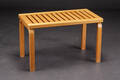 Alvar Aalto. Bænk af birketræ 