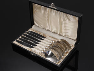 Tias Eckhoff for Georg Jensen. Cypres skeer, sterlingsølv 6