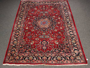 Mashad tæppe. 309 x 214 cm.