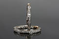 Par diamant creoler, ca. 0.56 ct. 2 