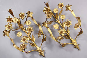 Par Franske væglampetter.  2 