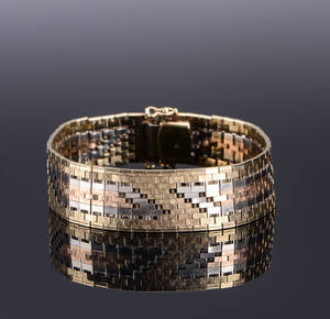 Armbånd af 8 kt guld