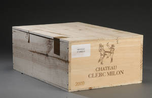 12 fl. Chateau Clerc Milon 2009 Pauillac.