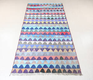 Persisk Kermanshah nomade-kelim, 218x126 cm.