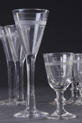 Danske glasværker 19-20. årh. Samling snapseglas 31