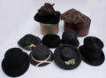 Samling hattar, 9 stycken, tidigt 1900-tal 9