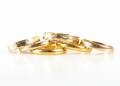 RINGAR, 6 st 1823 k guld