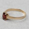 RING, Guld 18k, 1.7g, turmalin