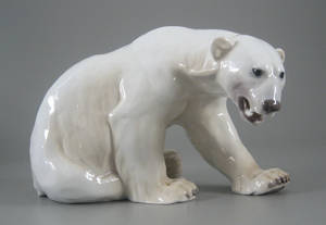 BG figur. Isbjørn