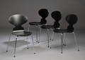 Arne Jacobsen 1902-1971. Sæt på fire stole, model 3101. 4