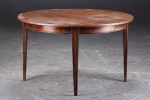 Omann. Jun. Spisebord af palisander model 55, to tillægsplader 3