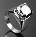 Solitaire ring ca. 7.58 ct.