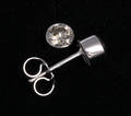 Diamant ørestikker, ca. 0.82 ct.