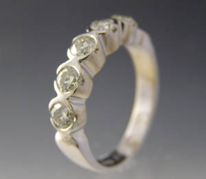 Alliance ring ca. 0.90 ct.
