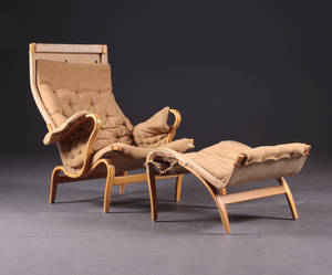 Bruno Mathsson 1907-1988, Pernilla hvilestol med fodskammel 2