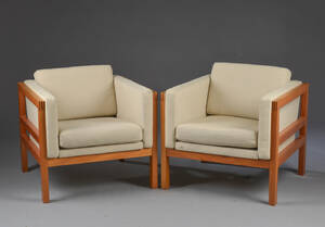 Christian Hvidt. Par lænestole, model 440 2 