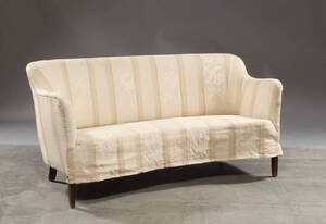 Dansk møbelproducent. Bananformet sofa,1940erne 