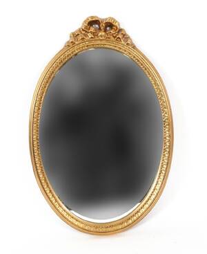 Spegel, gustaviansk stil, 1900-talets slut