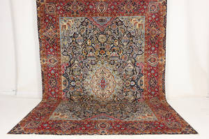 Handknuten persisk matta, Kashmar 410x300 cm.