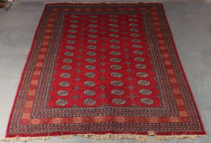 Afghansk tæppe, 300 x 214 cm.