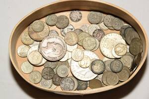 Blandade silvermynt, v 243g