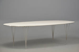 Piet Hein  Bruno Mathsson. Super Ellipse spisebord