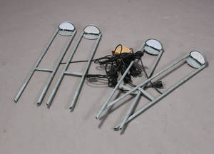 Havelamper, galvaniseret stål 4