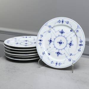 ASSIETTER, Musselmalet, Royal Copenhagen, Danmark, 7st