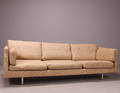 Erik Jørgensen. Fristående tre-pers. soffa, model EJ 220-3, ull