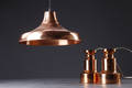 Tre pendler af poleret kobber, dansk design, 1960erne 3