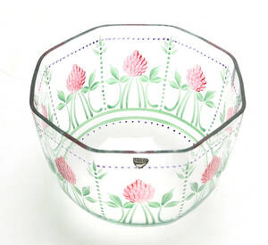 EVA ENGLUND. SKÅL, glas, Orrefors, 1900-tal.