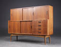 Skænk af palisander, 1950erne, dansk møbeldesign