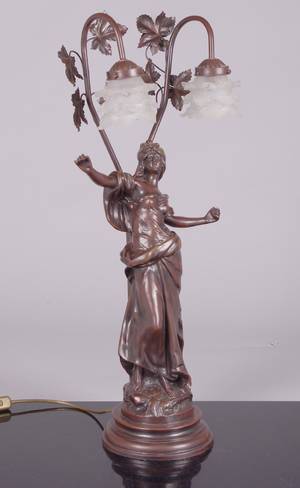 Bordslampa, jugendstil