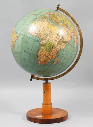 Jordglob 1900-talets första hälft