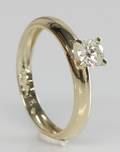 Solitairering, ca. 0.31 ct.