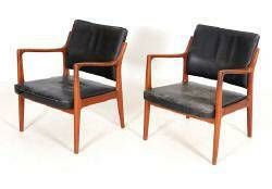 KARL ERIK EKSELIUS, FÅTÖLJER, ETT PAR