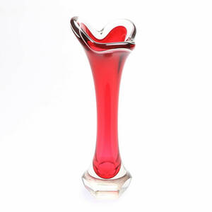 PAUL KEDELV. VAS, glas, Flygsfors, signerad och daterad 1953.