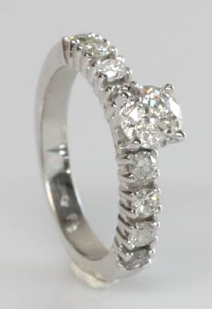Brillantring ca. 1.15 ct