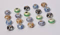 Charlotte Borgen - 20 charm´sbeads med emaljedekoration - Mix farver