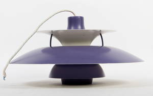 Poul Henningsen. PH5 pendel, lilla