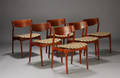 Dansk møbelproducent, spisestole, teaktræ 6 