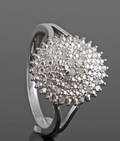 Diamond ring approx. 0.19ct. 
