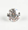 Uindfattet brillant. Ca. 0.20 ct