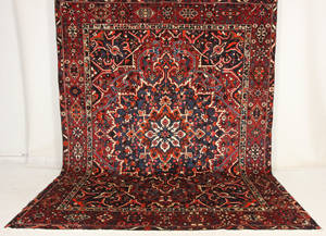 Persisk handknuten matta Bakhtiari 375x305 cm