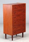 Dansk møbelproducent, kommode, teaktræ, 
