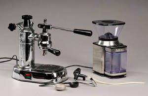 La Pavoni espressomaskine og kaffemølle fra Cuisinart 3 Denne auktion er annulleret1976230