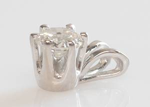 Brillantvedhæng, 0.30 ct.